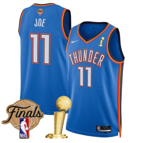 Mens Isaiah Joe Blue 2025 Finals and CH Jersey